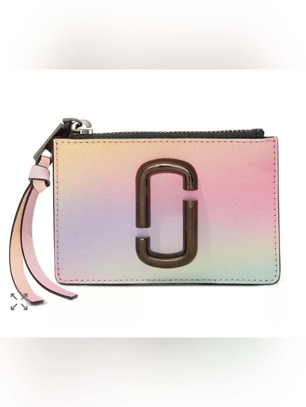 Marc Jacobs Marc Jacobs The Snapshot Saffiano Leather Bifold Airbrush 2.0 Wallet